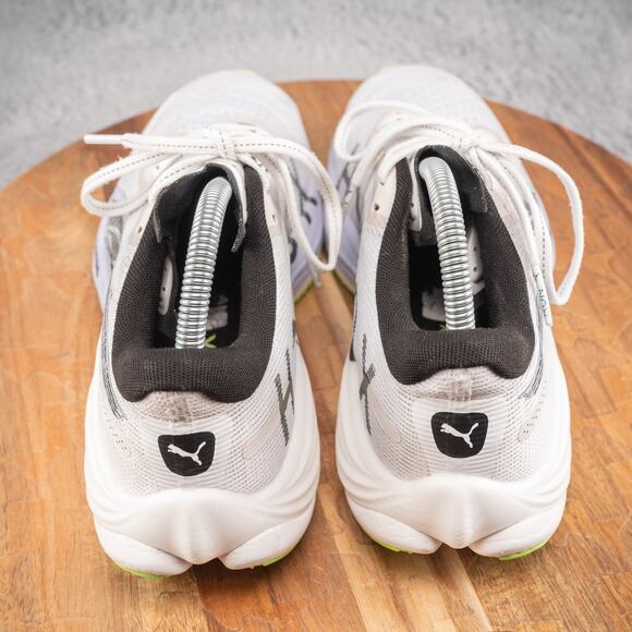 Size 8.5 - PUMA Velocity Nitro 3 White Running Shoes - Picture 4 of 10
